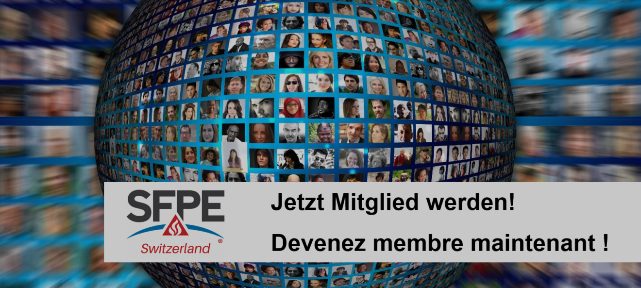 Werden Sie Mitglied bei SFPE Switzerland.